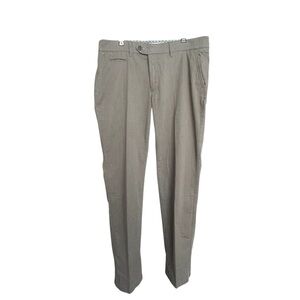 Brax Feel Good Everest Men’s Grey Chino Pants SZ 36x34 Classic Casual Preppy